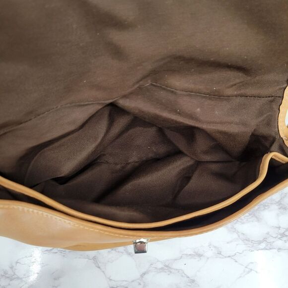 Coach Legacy Leather Turnlock Convertible Purse Tan F15170 Crossbody Shoulder - Picture 5 of 16